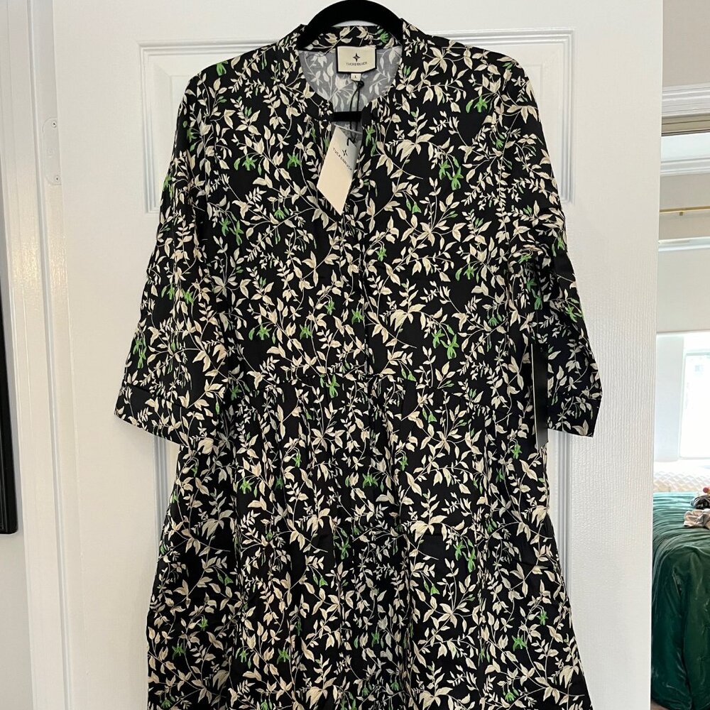 NWT Tuckernuck Royal Shirt Dress // Sz Large